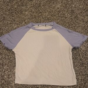 Two-Tone Raglan Sleeve T-Shirt